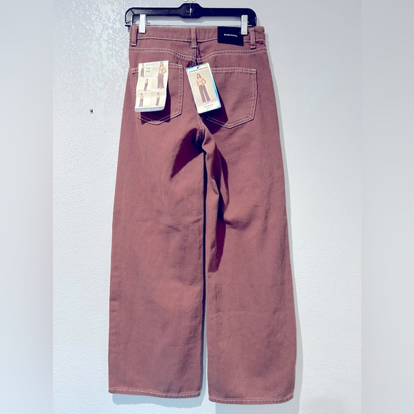 Simple Society color denim baggy high rise jeans. 100% cotton, size 5/27 - Picture 2 of 8